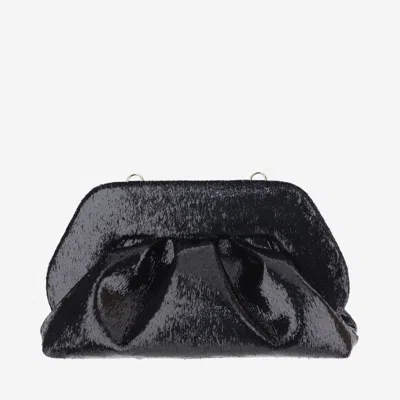 Themoire' Bios Bag In Vegan Fabric In Black