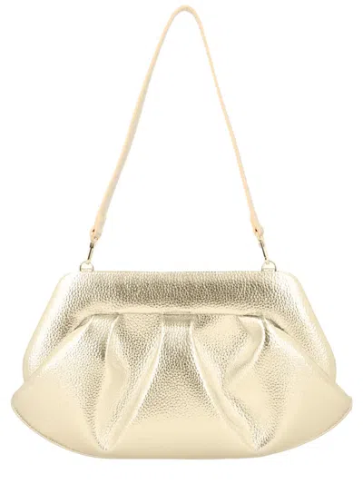 Themoirè Bios Baguette Bag In Gold