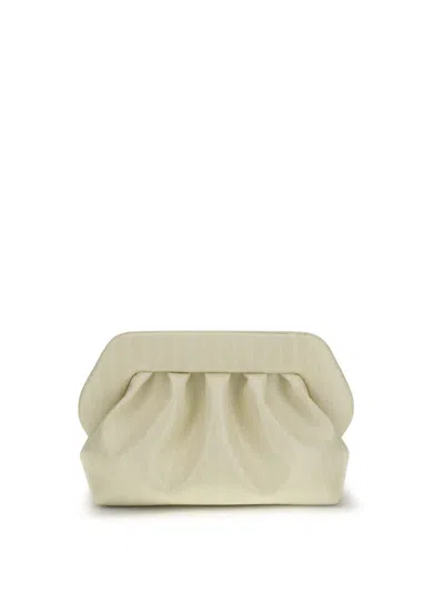 Themoirè Bios Baguette Clutch Bag In Green