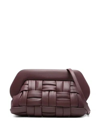 Themoirè Bios Braided Clutch In Multi