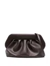 Themoirè Pleated Rectangular Clutch In Vegan Pu