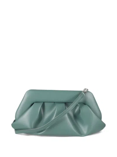 Themoirè Bios Clutch Bag In Green