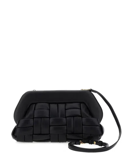 Themoirè Bios Clutch Bag In Black