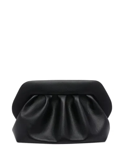 Themoirè Bios Clutch Bag In Black