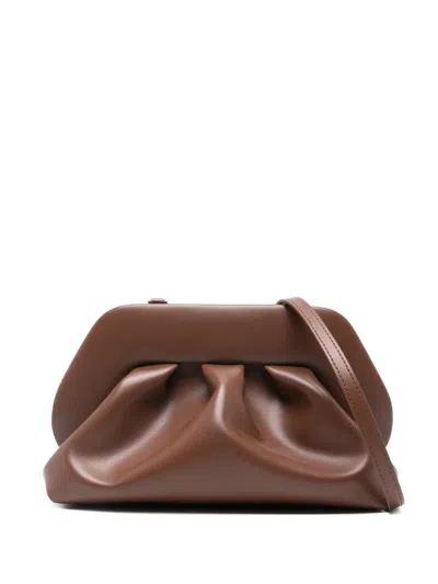 THEMOIRÈ RUCHED HANDLE CLUTCH BAG