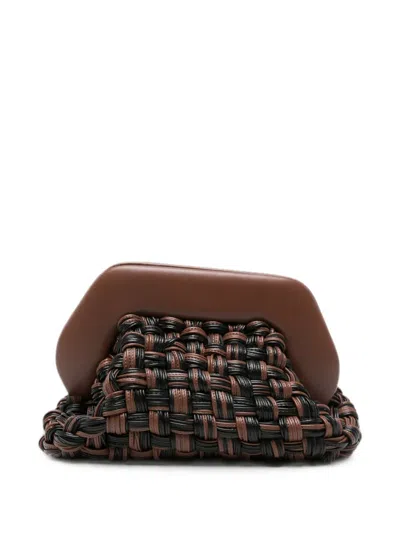 Themoirè Bios Clutch Bag In Multi