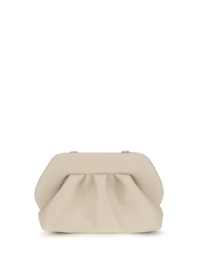 Themoirè Bios Clutch In Beige