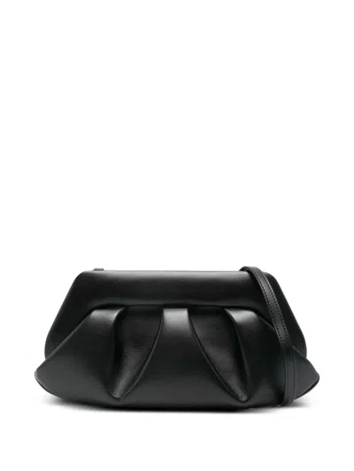 Themoire' Bios Clutch In Black