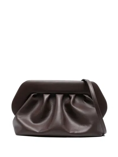 Themoire' Bios Clutch In Brown