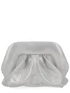 Themoirè Bios Clutch In Silver