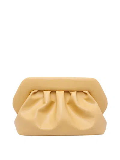 Themoirè Bios Clutch In Yellow