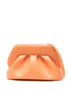 Themoirè Bios Faux-leather Clutch Bag In Orange