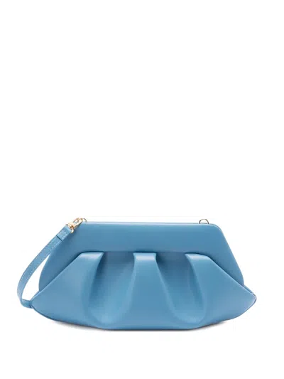 Themoirè Bios Gathered Clutch Bag In Blue