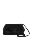 Themoirè Bios Knots Clutch Bag In Black