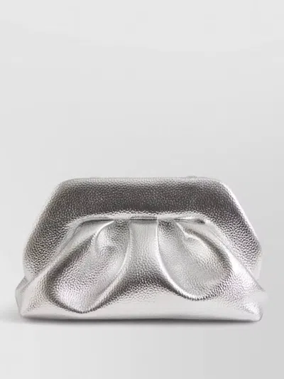 Themoirè Bios Medium Clutch Metallic Gathering