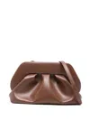 Themoirè Bios Medium Clutch With Gathering In Black