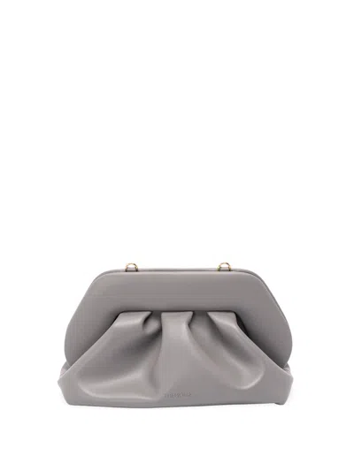 Themoire' Bios Medium Vegan Fabric Clutch In Pink