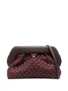Themoirè Women Multicolor Bios Clutch, Onesize Luxury Clutches For Women Darveys In Burgundy