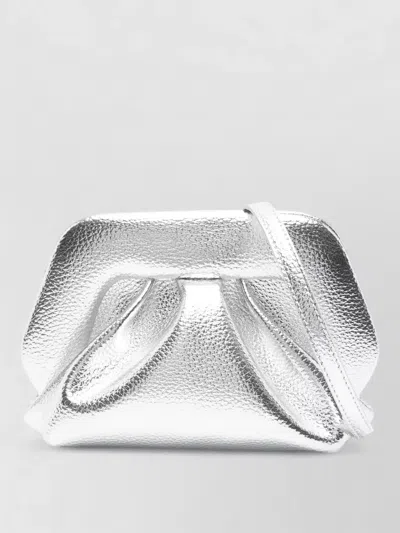 Themoirè Bios Small Clutch Bag Top Handle Strap