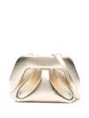 Themoire' Bios Small Clutch In Silver