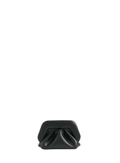 Themoirè Bios Small Vegan Fabric In Black