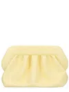 Themoirè Bios Soft Structured Ruched Handbag In Yellow