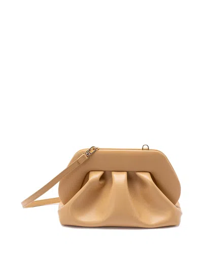 Themoirè Bios Vegan Fabric Medium Bag In Beige