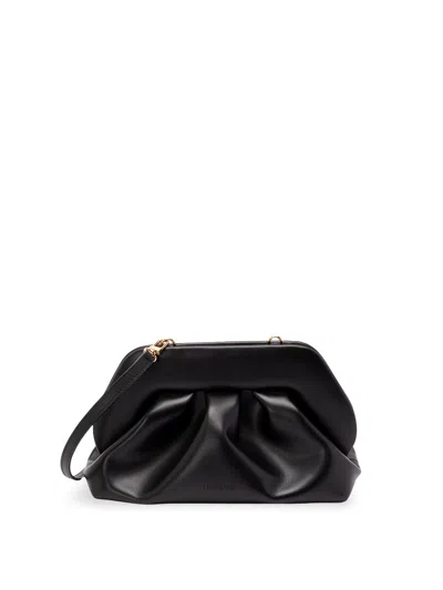 Themoire' Bios Vegan Fabric Medium Bag In Black