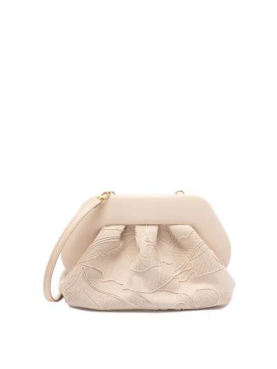 Themoirè `bios Vegan Fabric` Medium Bag In Gold