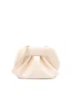 Themoirè Structured Vegan Fabric Tote With Minimalist Design In Neutral