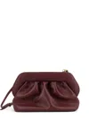 Themoirè Bios Vegan Leather Shoulder Bag In Burgundy