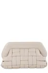 Themoirè Bios Weaved Bag - Almond