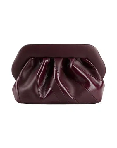 Themoirè Bios Woman Handbag Burgundy Size - Textile Fibers