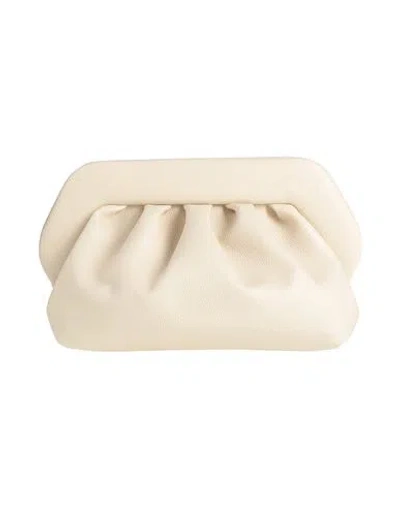 Themoirè Bios Woman Handbag Cream Size - Bio-based Polyurethane In Neutral