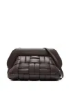Themoire' Bios Woven Clutch In Brown