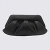 Themoirè Black Emera Clutch In Black