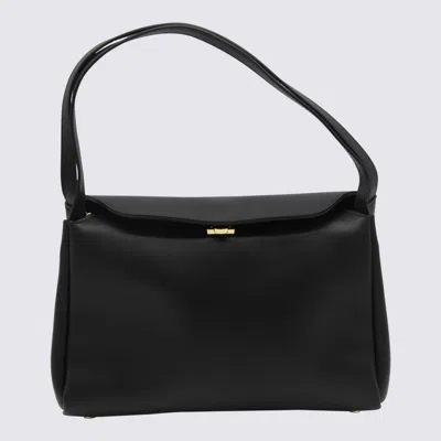 Themoirè Black Eudora Shoulder Bag