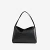 Themoirè Eudora Double-handle Top-handle Tote Bag In Black