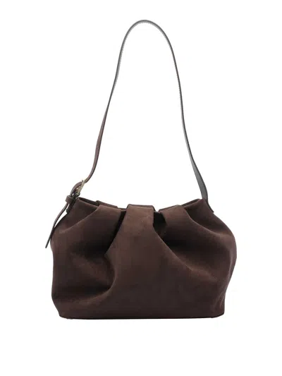 Themoirè Lara Shoulder Bag In Brown