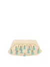 Themoirè Leather Pouch