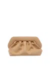 Themoirè Bios Suede Clutch In Sand