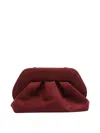 Themoirè Tia Suede Prune Bag In Red