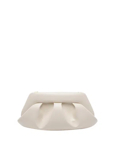 Themoirè Bolso Clutch - Blanco