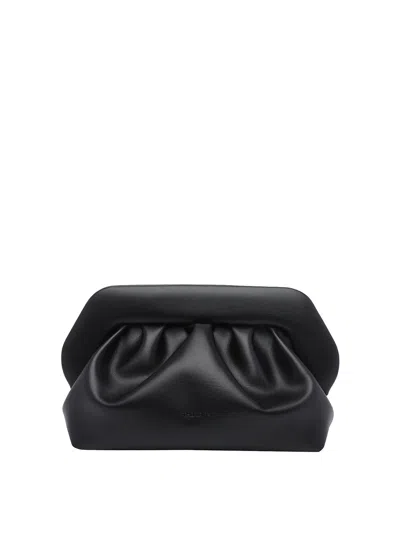 Themoirè Bolso Clutch - Negro