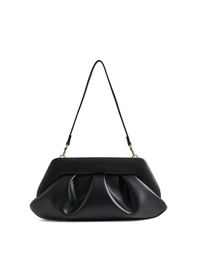 Themoirè Bios Baguette Vegan Fabric In Black
