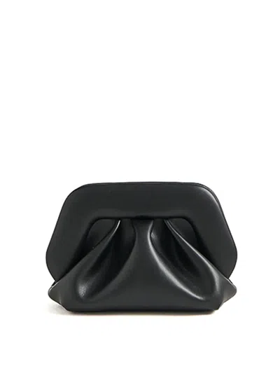 Themoirè Bios Small Vegan Fabric In Black