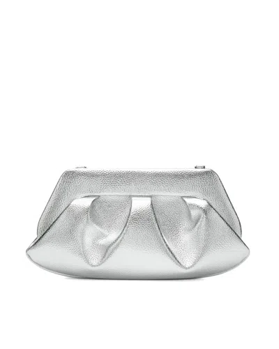 Themoirè Borsa Bios Baguette Laminato Silver
