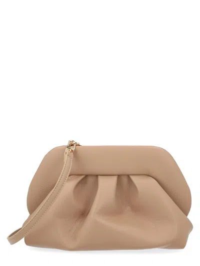 Themoirè Borsa "bios" Medium Bottalato In Brown