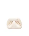 Themoirè Structured Vegan Fabric Tote With Minimalist Design In Neutral