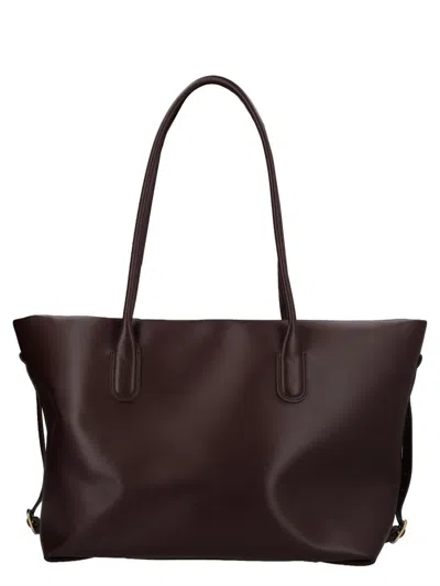 Themoirè Borsa Taila In Brown